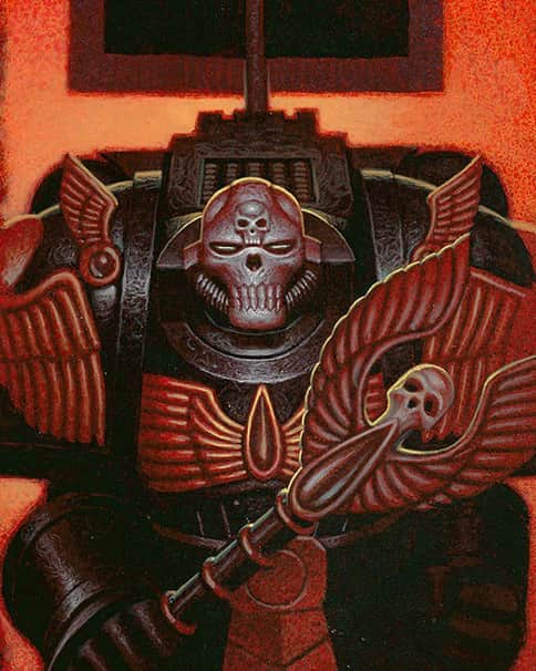 Blood Angel Chaplain by Colin MacNeil