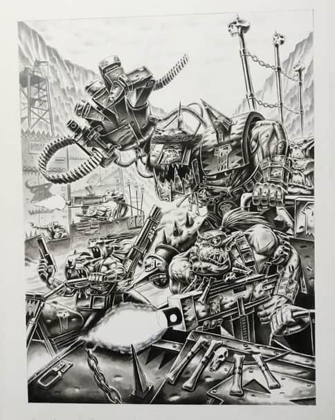 Gorkamorka Orks by John Wigley 