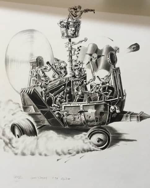 Gorkamorka: Gretchin Warbuggy by John Wigley 
