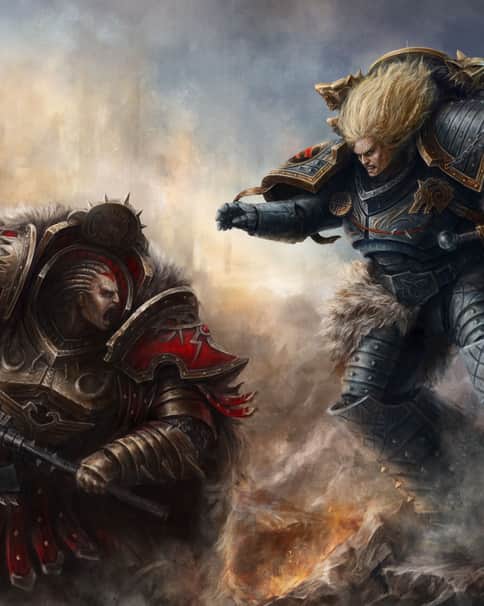 Leman Russ vs Angron by Jinwoo Park 