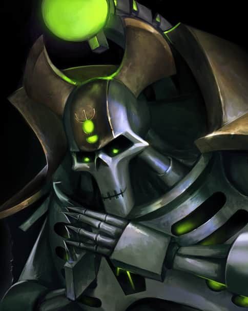 Necron Lord by Gij Arentz 