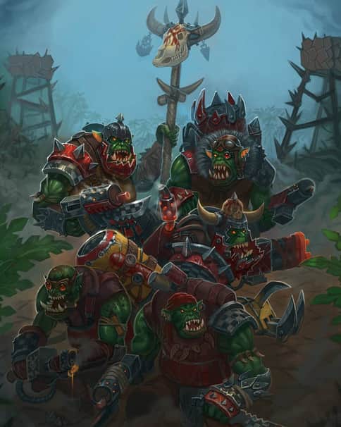 Ork Kill Team by Konstantin Emelyanov 