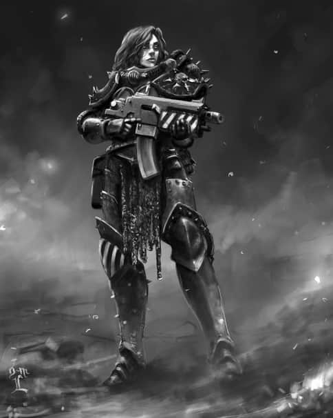 Renegade Battle Sister by Olli-Markus Latvala 