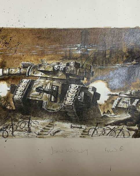 Leman Russ Tanks by John Wigley 