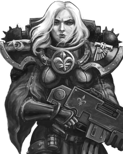 Sister of Battle by Kamil Jadczak 