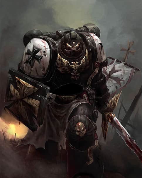 The Black Templar by Tze Kun Chin 