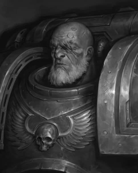 Ultramarine Portrait by Ivan Dedov 