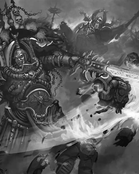 Black Legion vs Ultramarines by Lars Bundvad-Åmodt 