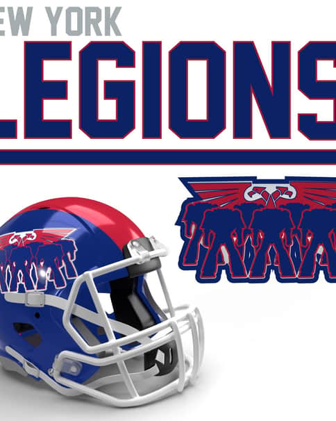 New York Legions 40K NFL Logo by Casey Landreth 