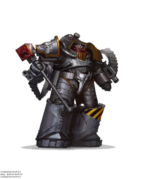 Primarch Perturabo by Alexey Potorochin 