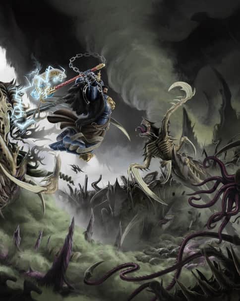 Black Lion vs Tyranids by MC dibujante 
