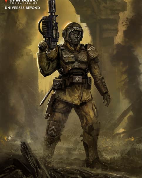 Cadian Shock Troops by LiXin Yin 