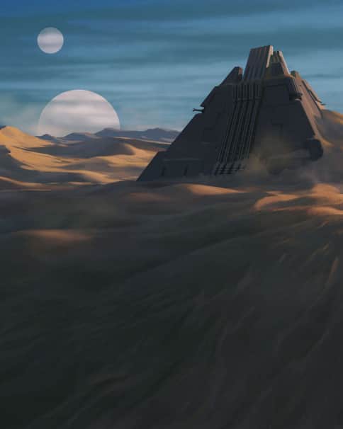 Desert of the Glorified by Stanton Feng 