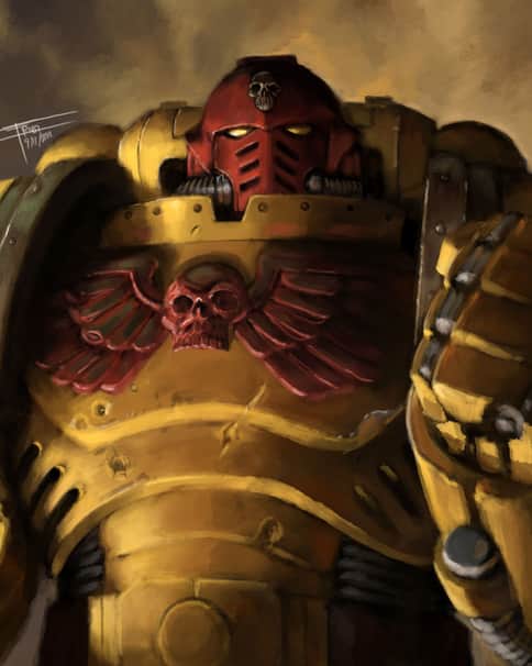 Emperor’s Fist Sergeant by Frost Llamzon 