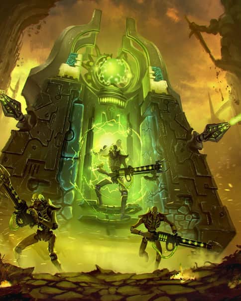 Necron Monolith by Anthony Devine 
