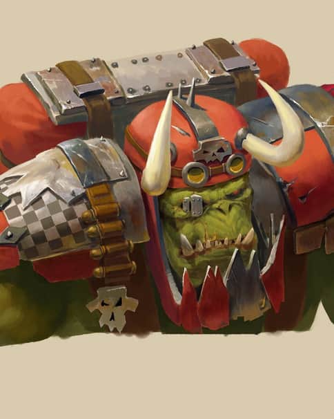 Ork Boyz by Stanton Feng 