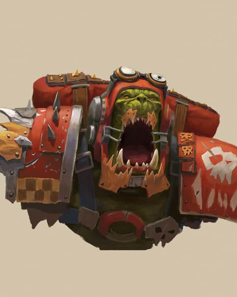 Ork Boyz by Stanton Feng 