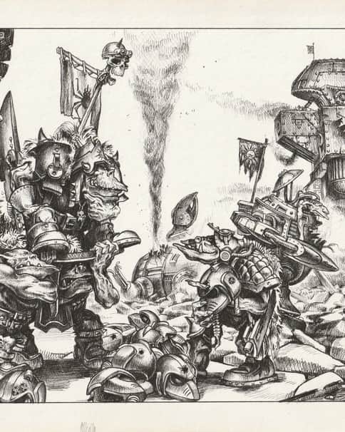 Orky Goings On by Paul Bonner
