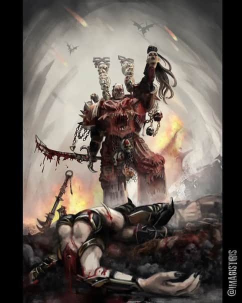 Skhraal ‘Skullface’ by Imagist Iris 