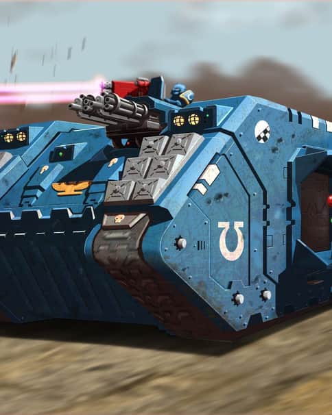 Space Marine Land Raider by Brian J Murphy 