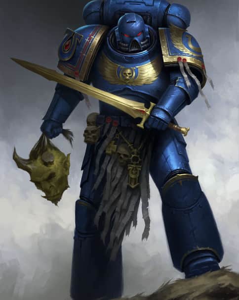 Space Marine by Bogdan Tomchuk 