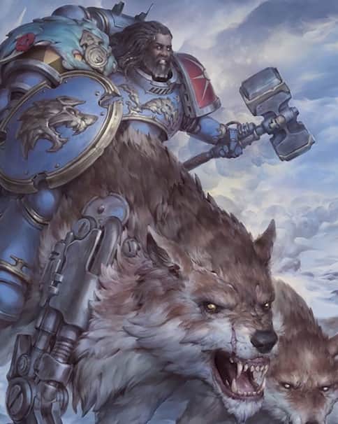 Thunderwolf Cavalry by Oleg leshiy Shekhovtsov 