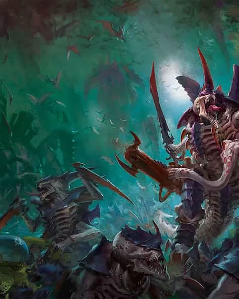 Tyranid Cover Art by Pedro Nunez 