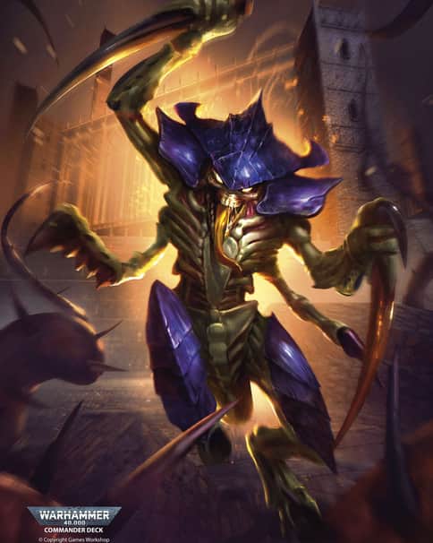 Tyranid Warrior by Sergio Cosmai 