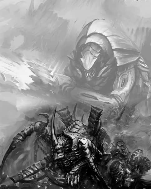 Tyranids by Alex Drummond Tyranids by Alex Drummond