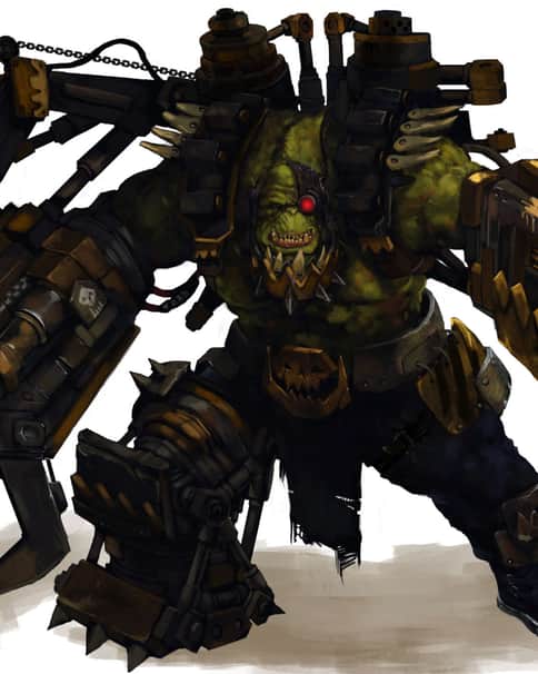 Warboss Broznog Skul'Kullektah by Frost Llamzon 