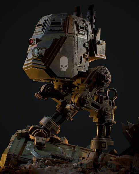 40k Sentinel by Mark Ranson 