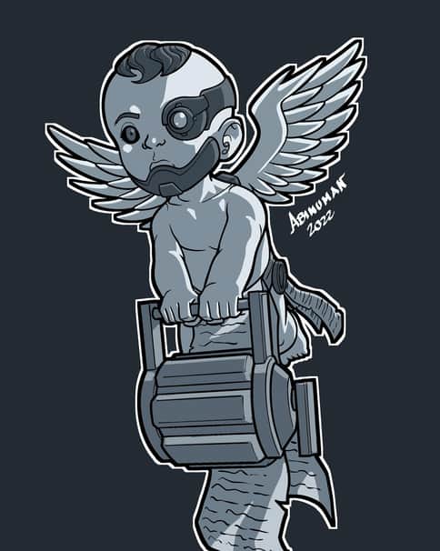 Ammo Cherub by Judd Abinuman 