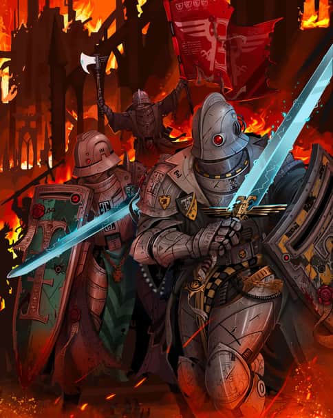 Inquisitorial Crusade Forces by Wolfdawg Art 