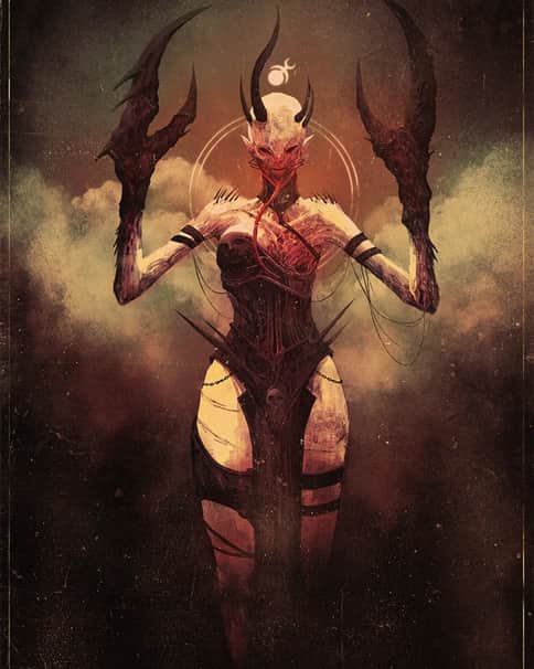 Daemonette of Slaanesh by Daniel Vega 