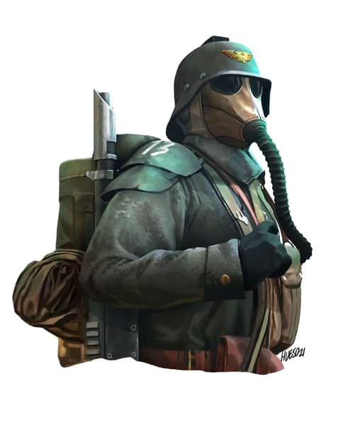 Death Korps of Krieg by David Hueso 
