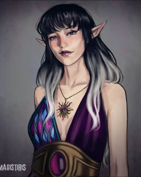 Harlequin Shadowseer by Imagist Iris 