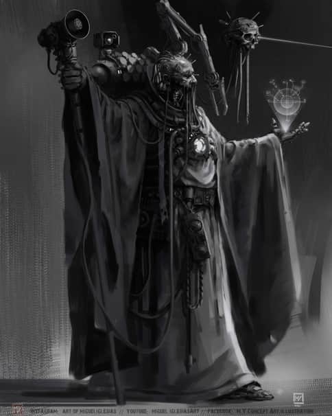 Herald of the Mechanicus by Miguel Iglesias 