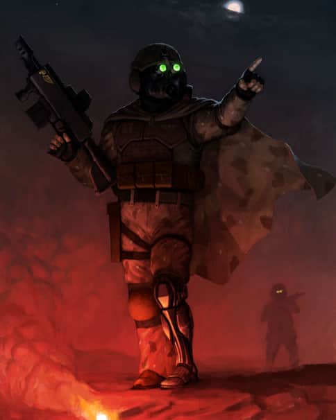 Imperial Guard by Wulfric Hilston 