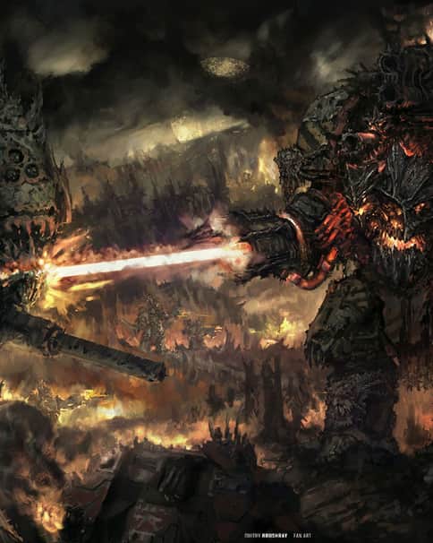 Iron Warriors vs Nurgle by Dmitry Brushray 