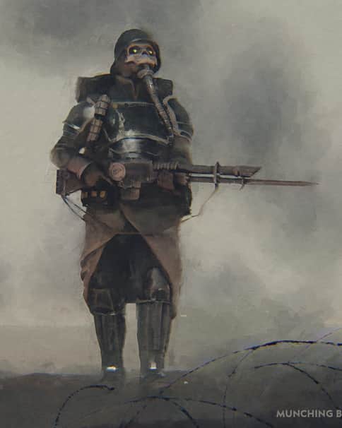 Krieg Guardsman by Hector Martínez 