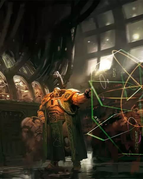 Leagues of Votann Council by Paul Dainton 