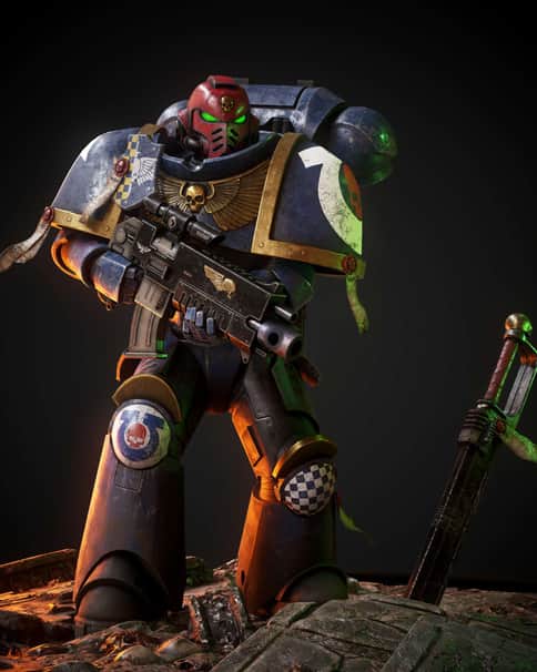 Primaris Space Marine Intercessor by Mark Ranson 
