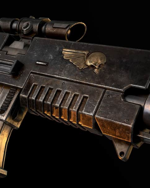 Space Marine Bolter by Mark Ranson 