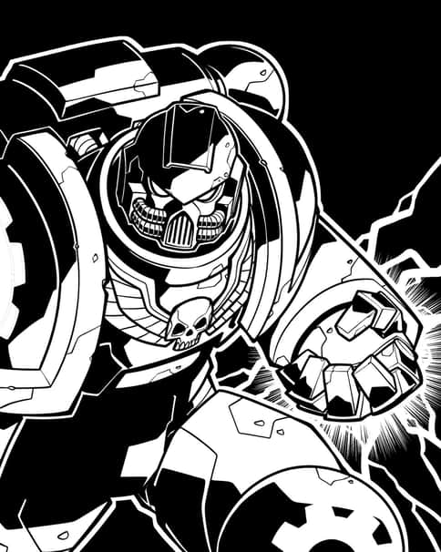 Space Marine by Judd Abinuman 