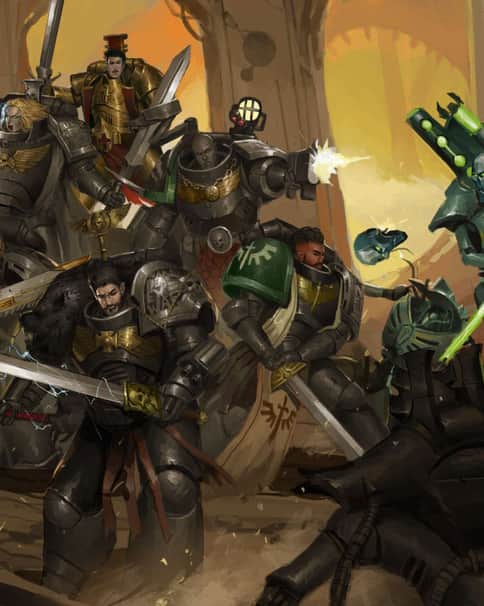 Deathwatch vs Necrons by Daniel Purnama 