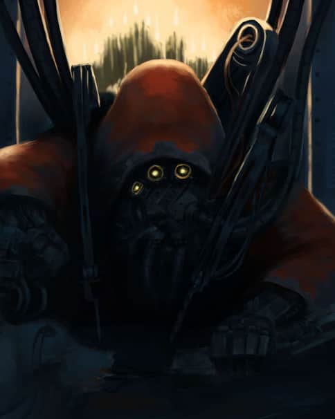 Tech-Priest by Maciej Dzięcioł 