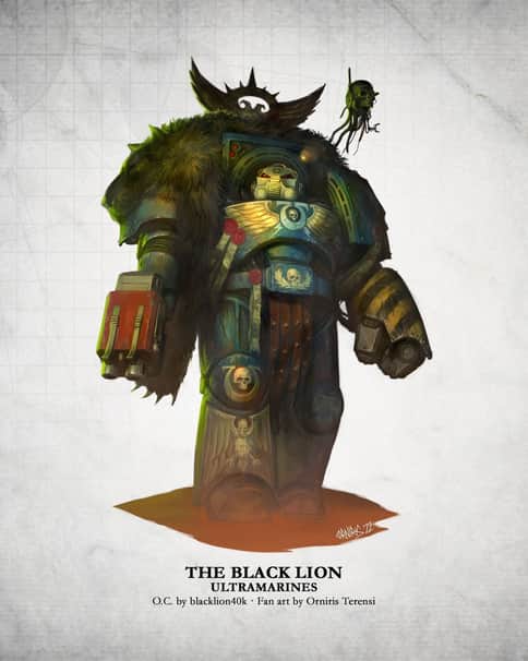 The Black Lion by Orniris Terensi 