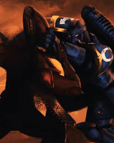 Ultramarines by Maciej Dzięcioł 