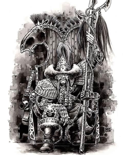 Attilan Rough Riders by Mark Gibbons 