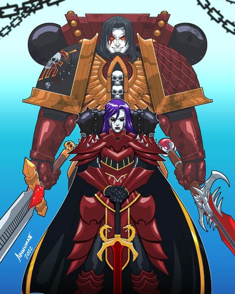 Blessing of Khorne by Judd Abinuman 
